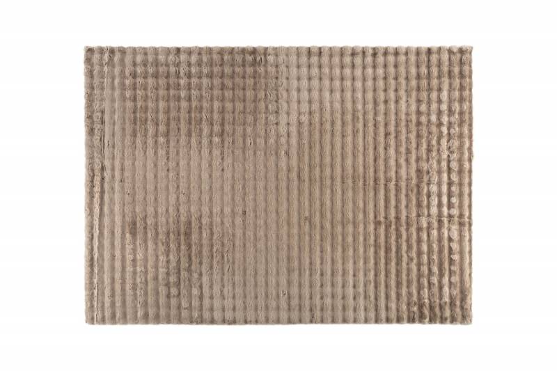 Novis gulvt&aelig;ppe 290x200 cm 100% polyester beige