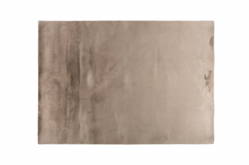 Leni gulvt&aelig;ppe 290x200 cm i 100% polyester beige
