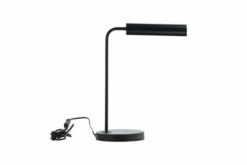 Harmonica bordlampe 43cm st&aring;l sort