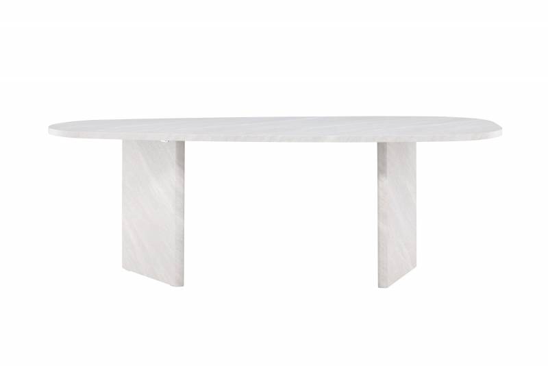 Gr&ouml;nvik spisebord 220x100cm MDF hvid