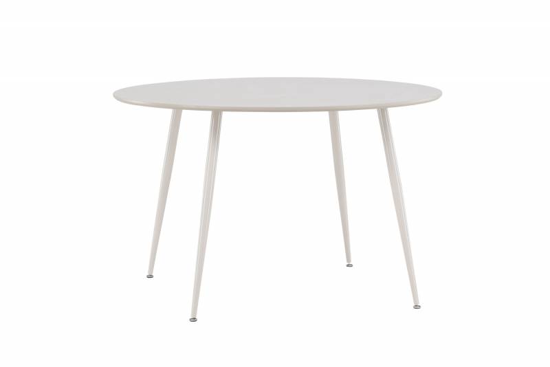 Plaza spisebord &Oslash;100cm MDF beige