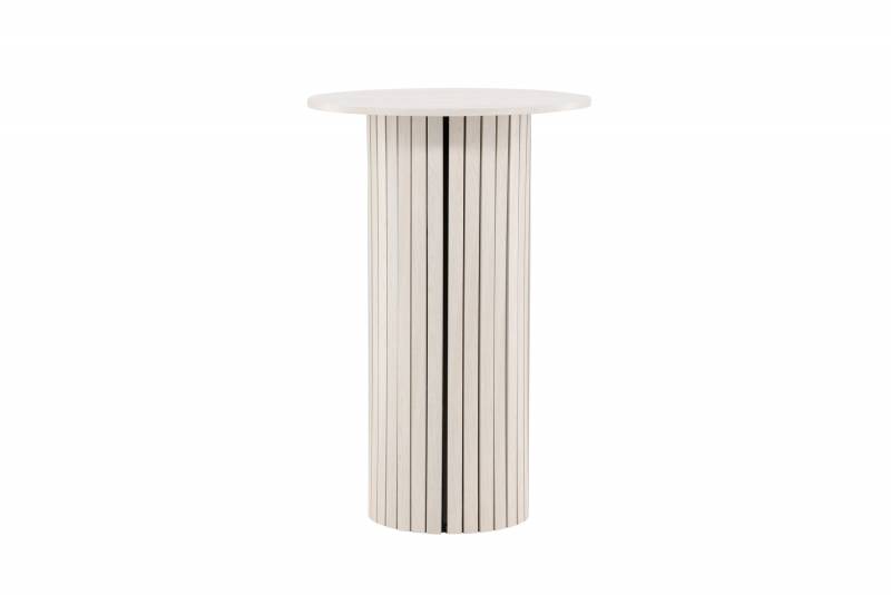 H&auml;r&ouml;n barbord &Oslash;70cm MDF hvid