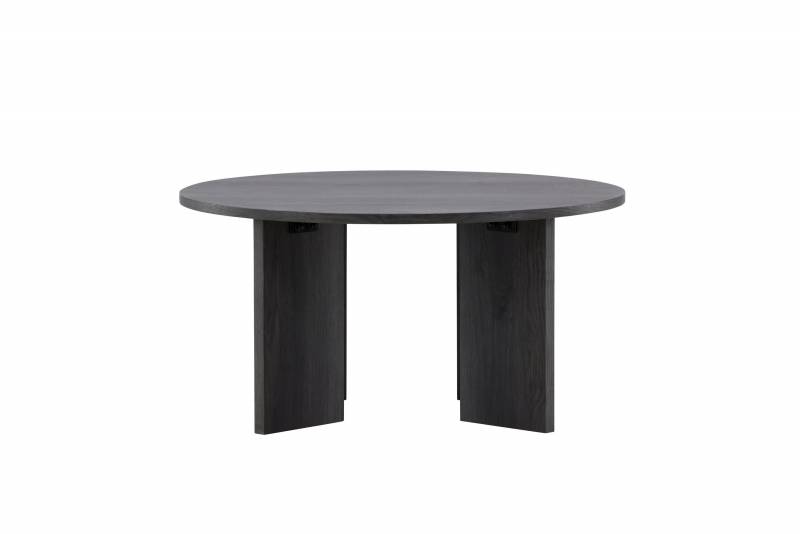 Asker&ouml;n sofabord &Oslash;80 cm sort