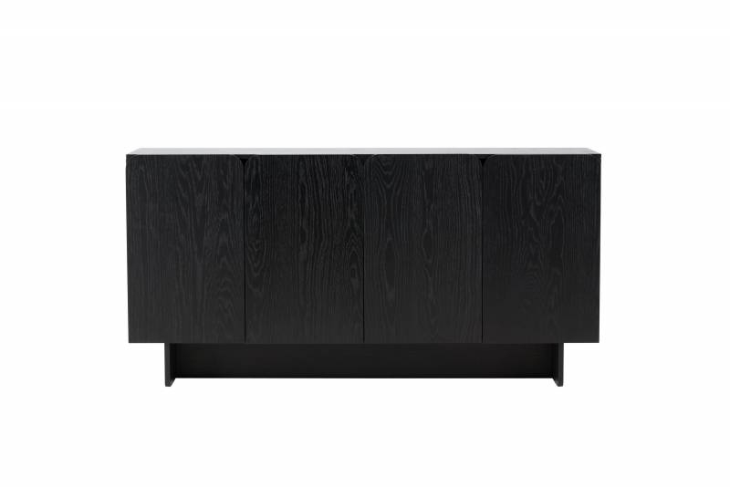 Tyres&ouml; skab 42x80x160cm MDF sort