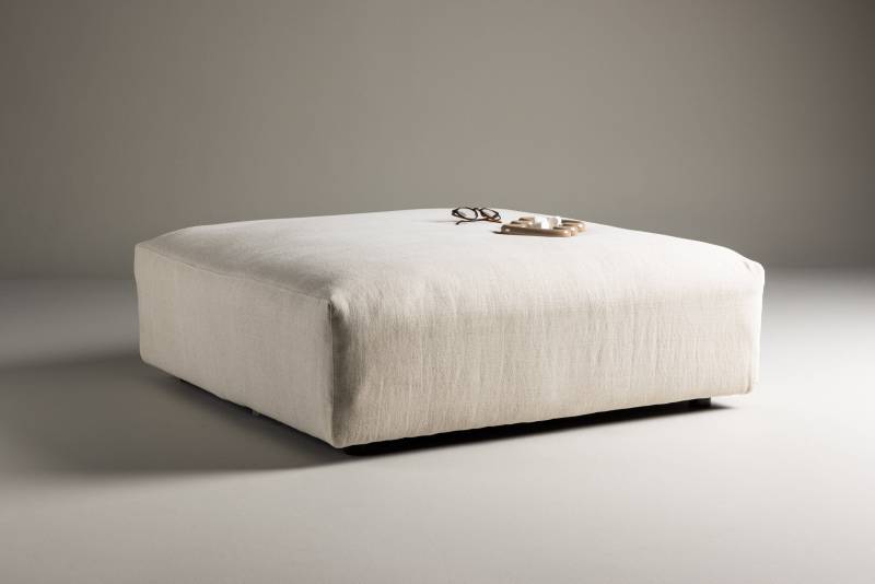Mavi sofa modul ottoman puf beige